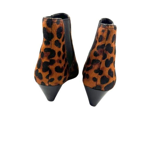 JOIE JOIE BARLEENA CALF HAIR ANIMAL PRINT BOOTIES SZ 6.5 US - Picture 8 of 11